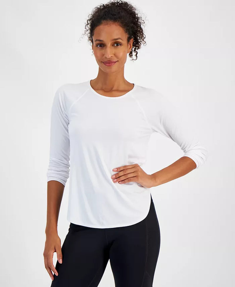 Women'S Performance Long-Sleeve Top, Created for Macy'S
