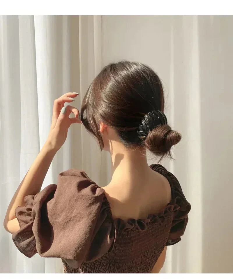 Bird Nest Shaped Ponytail Hair Clip – Magic Lazy Braider Hairpin for Women-sassyexpress