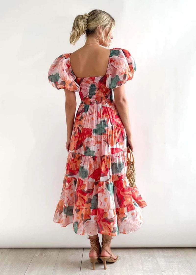 Women'S Dress off Shoulder High Waist Dress-sassyexpress