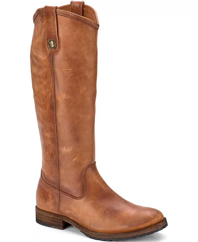 Women'S Melissa Western Knee High Leather Boots-sassyexpress