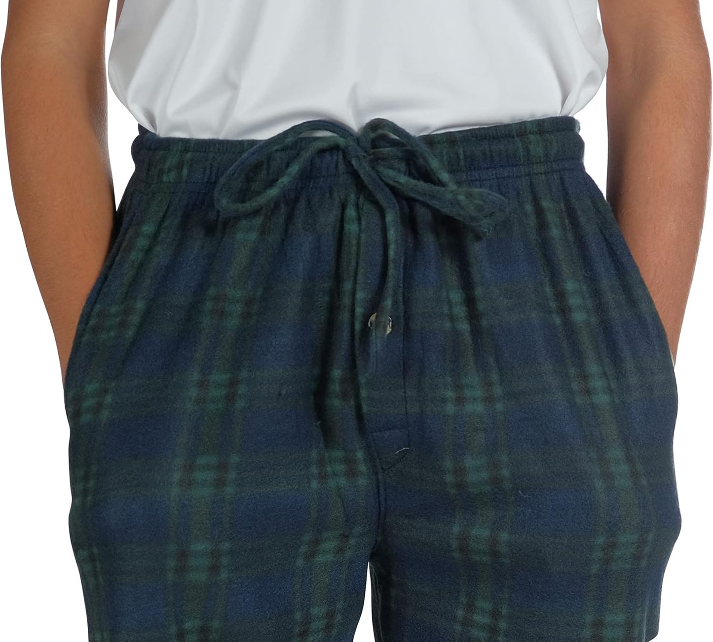 3 Pack Boys Pajama Pants Super Soft Fleece PJ Lounge Bottoms for Kids-sassyexpress