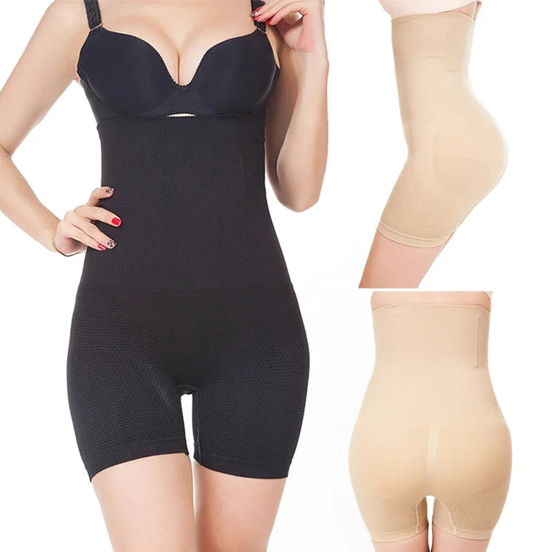 Super Higher Power Compression Tummy and Thigh Control High Waist Trainer Body Shapers Slimming Shapewear Pants-sassyexpress