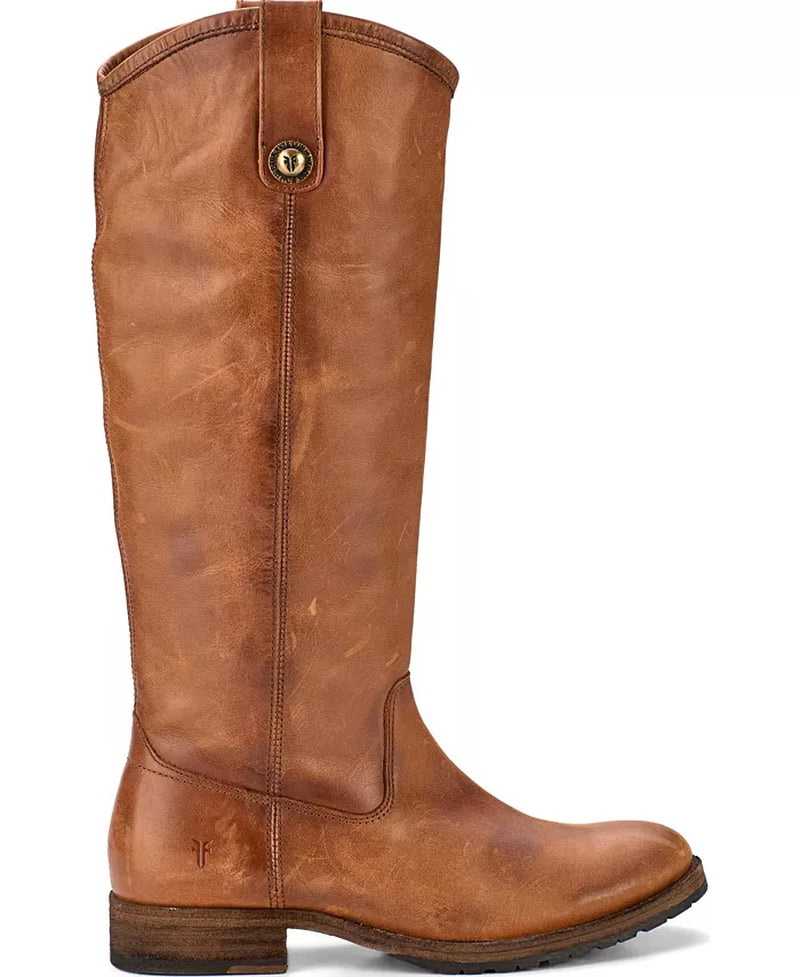 Women'S Melissa Western Knee High Leather Boots-sassyexpress